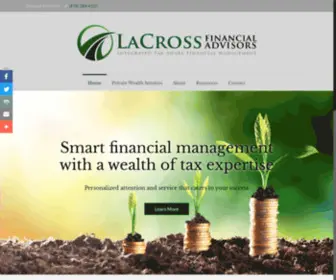 Lacrossfinancialadvisors.com(LaCross Financial Advisors) Screenshot