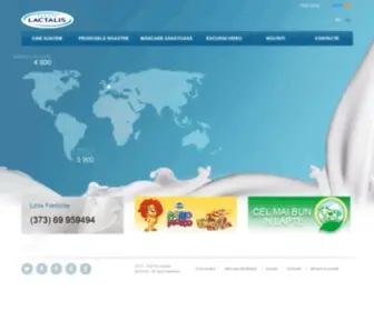 Lactalis-Alba.md(Lactalis Alba in Moldova) Screenshot