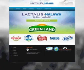 Lactalis-Halawa.com(Halawa Group) Screenshot