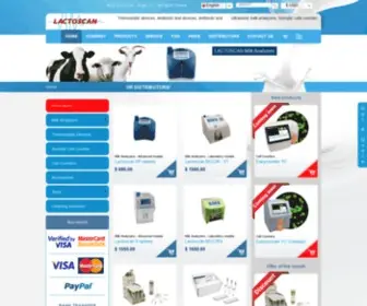Lactoscan.com(Lactoscan) Screenshot