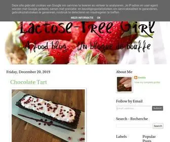 Lactosefreegirl.com(Lactose-Free Girl) Screenshot