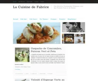 Lacuisinedefabrice.fr(La Cuisine de Fabrice) Screenshot