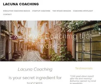 Lacunacoaching.com(Executive Coaching in Charlotte) Screenshot