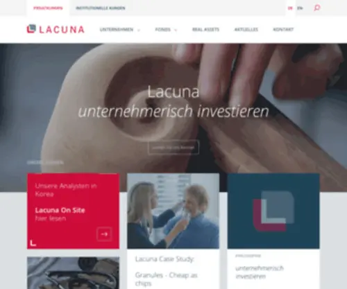 Lacuna.de(Lacuna GmbH) Screenshot