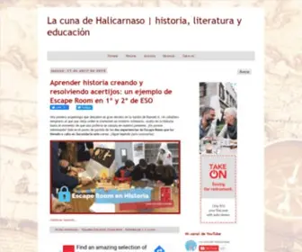 Lacunadehalicarnaso.com(La cuna de Halicarnaso) Screenshot