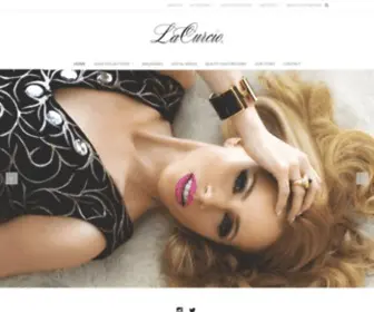 Lacurcio.com(La Curcio Beauty Collections Best Vegan Skincare Makeup Cruelty Free) Screenshot
