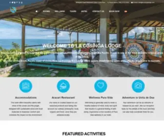 Lacusingalodge.com(La Cusinga Lodge) Screenshot