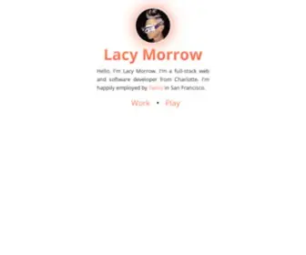 Lacymorrow.com(Lacy Morrow) Screenshot