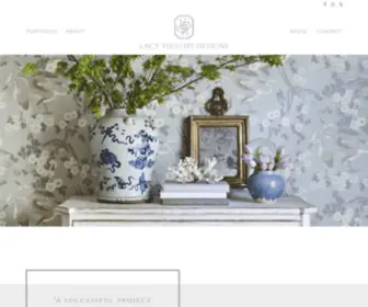 Lacyphillips.com(Interiors with an understated elegance) Screenshot