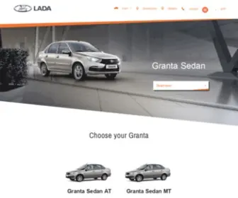 Lada-EG.com(LADA Granta the best choice) Screenshot