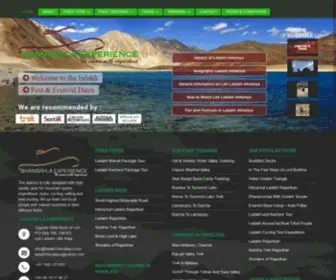 Ladakh-Himalaya.com(Shangri-la Experience) Screenshot