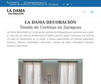 Ladamadecoracion.es(La Dama Decoración) Screenshot