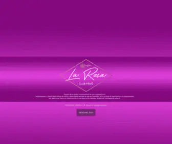 Ladamarosa.com(Home OnePage) Screenshot