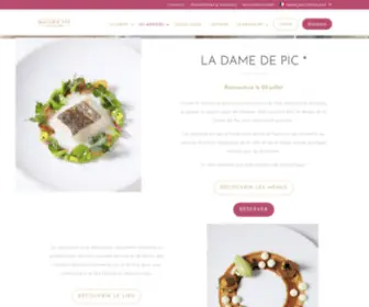 Ladamedepic.fr(Le restaurant parisien d’Anne) Screenshot