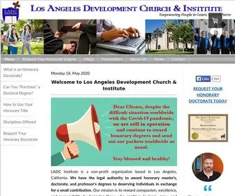 Ladc-Institute.com(LADC Institute) Screenshot