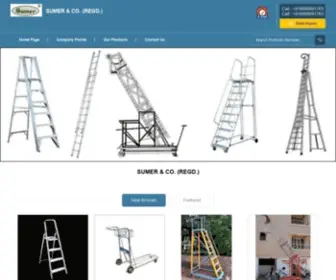 Laddermanufacturer.in(Aluminium ladder) Screenshot