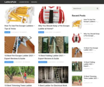 Ladderspoint.com(Ladders Review & Buying Guide) Screenshot