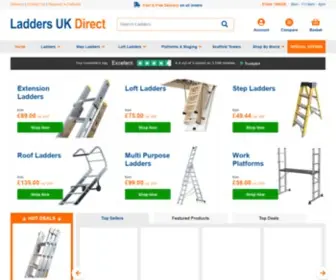 Laddersukdirect.co.uk(Ladders for Sale) Screenshot