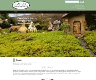 Laddsgardencenter.com(Ladd's Garden Center) Screenshot