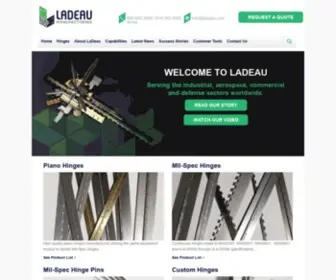 Ladeau.com(LaDeau Manufacturing) Screenshot