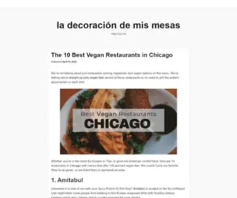 Ladecoraciondemismesas.com(La decoración de mis mesas) Screenshot