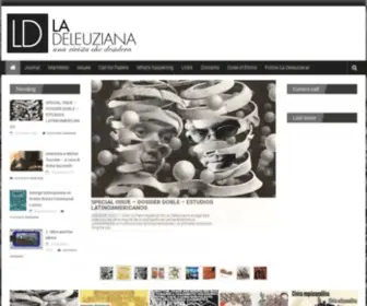 Ladeleuziana.org(Una rivista che desidera) Screenshot