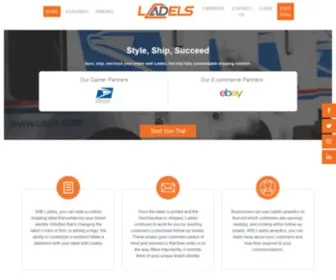 Ladels.com(Custom Labels with Ladels) Screenshot