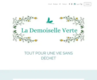 Lademoiselleverte.com(Zéro Déchet) Screenshot