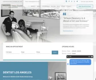 Ladentist.com(Dentist Los Angeles) Screenshot
