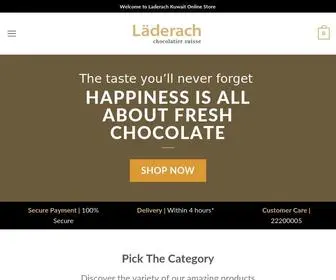 Laderach.com.kw(Chocolatier Suisse) Screenshot