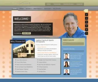 Laderafamilyandsportschiropractic.com(Ladera Family & Sports Chiropractic) Screenshot