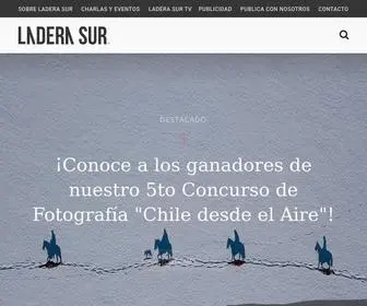 Laderasur.com(Ladera Sur) Screenshot