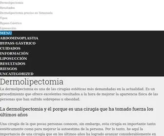 Ladermolipectomia.com(Dermolipectomia mayo 2021) Screenshot