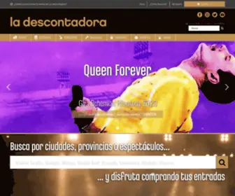 Ladescontadora.com(La Descontadora) Screenshot