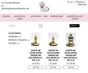 Ladespensadesofia.com(La despensa de Sofia) Screenshot