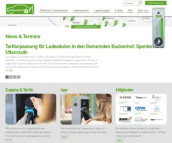Ladeverbundplus.de(Start) Screenshot