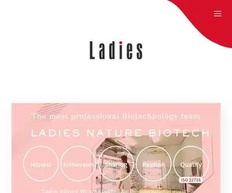 Ladiesbiotech.com(Ladies Nature Biotech) Screenshot