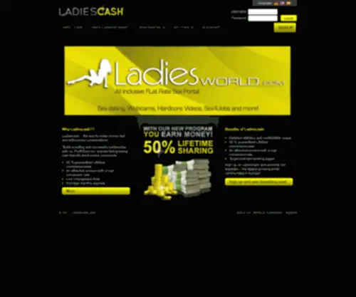 Ladiescash.com(Ladiescash) Screenshot