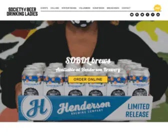 Ladiesdrinkbeer.com(A Community of Women Who Love Beer) Screenshot