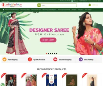 Ladiesfashionhouse.com(Lowest Price Online Wholesaler And Supplier of Salwar Suit) Screenshot