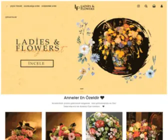 Ladiesflowers.com.tr(Ladies & Flowers) Screenshot