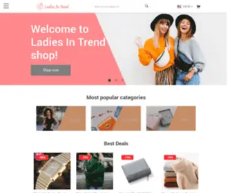 Ladiesintrend.com(Online shopping for Women's Products with free shipping) Screenshot