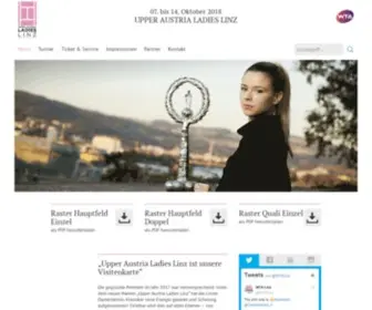 Ladieslinz.at(Upper Austria Ladies Linz) Screenshot