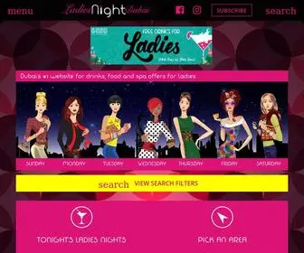 Ladiesnightdubai.com(Ladies Night Dubai) Screenshot