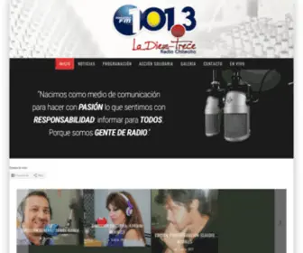 Ladieztrece.com(La Diez Trece) Screenshot