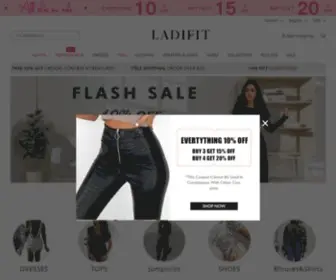 Ladifit.com(Women's & Ladies Clothing) Screenshot