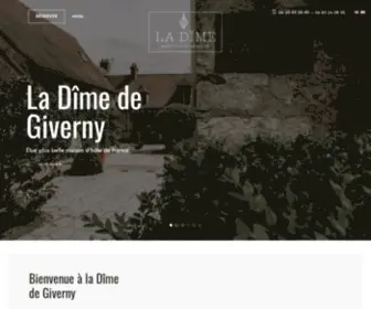 Ladimedegiverny.com(La Dîme de Giverny) Screenshot