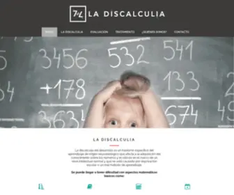 Ladiscalculia.es(Trastorno del aprendizaje) Screenshot