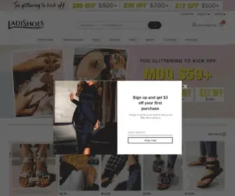 Ladishoes.com(Women's clothing) Screenshot