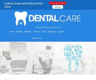 Ladivyadentalcare.com(Ladivya Superspeciality Dental Clinic) Screenshot